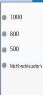 Eudora WAS 612 - VARIABLE SCHLEUDERDREHZAHLEN: - 1