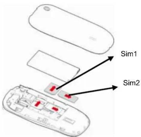 Mobistel EL430Dual - SIM-Karten und Akk einlegen - 1
