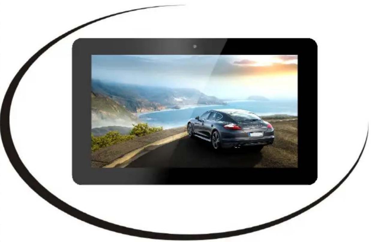 Black sedan driving on a coastal road with mountainous landscape and sunset sky (no text or symbols visible)
