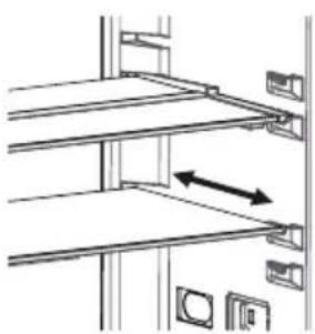 Meireles MFC 366 X - Adjustable Glass Shelf (In some models) - 1