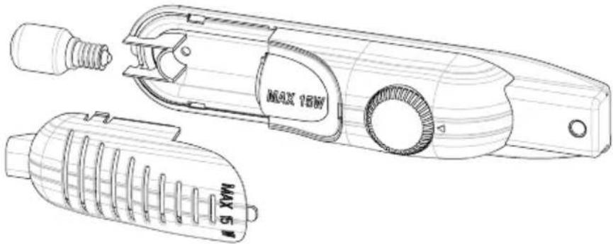 MAX 18W MAX 5 W