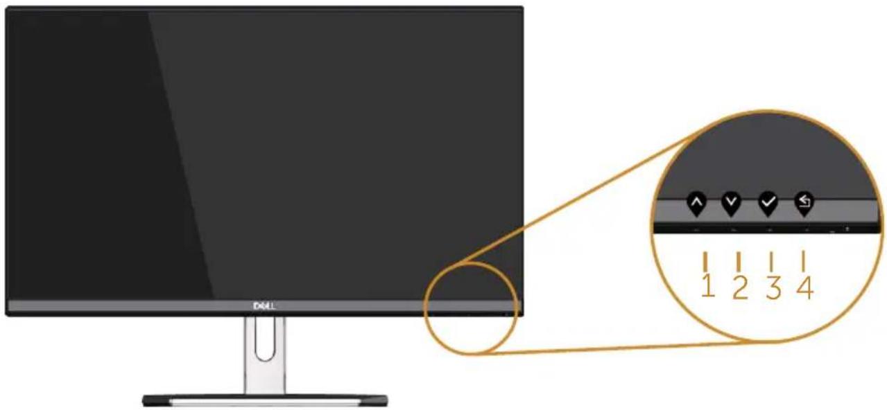 DELL S2319HN - OSD-Bedienelemente - 1