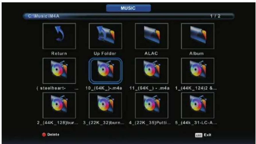 DENVER LED-3269 - Music Menu - 2