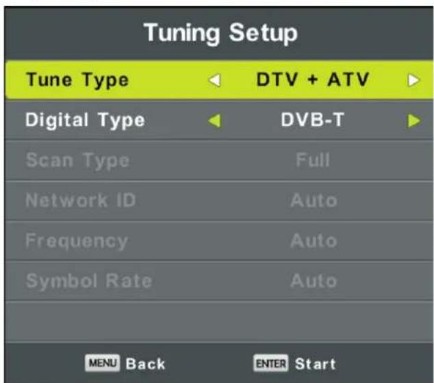 DENVER LED-3269 - Air(DVB-T) Auto Tune: - 1