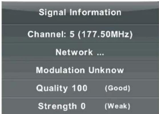 DENVER LED-3269 - Signal Information - 1