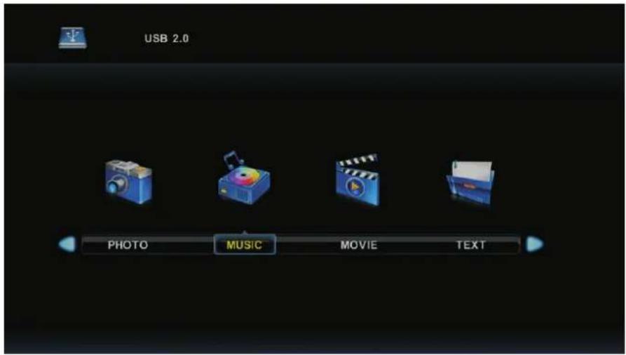 DENVER LED-3269 - Music Menu - 1