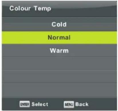 DENVER LED-3269 - Color Temp - 1