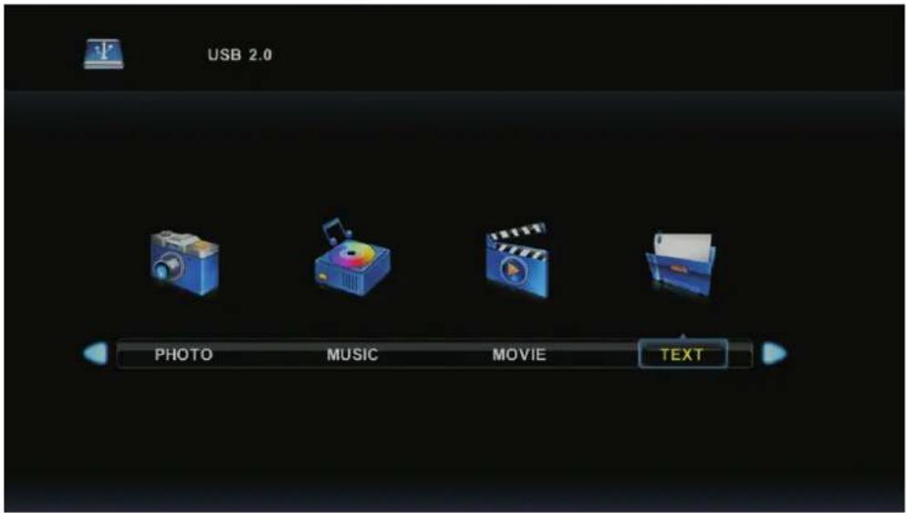 DENVER LED-3269 - Text Menu - 1