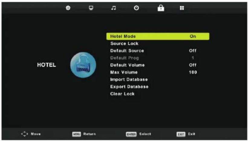 DENVER LED-3269 - Hotel Mode - 1