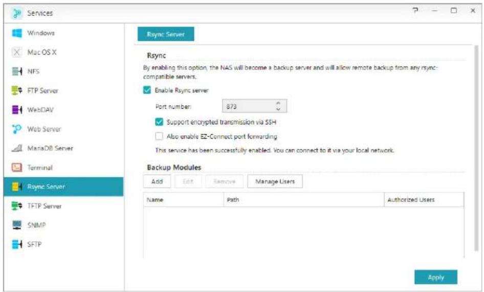 Asustor AS3102T V2 - Rsync Server - 1