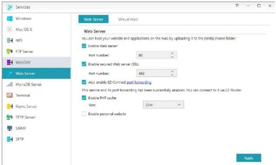 Asustor AS3102T V2 - Webserver - 1