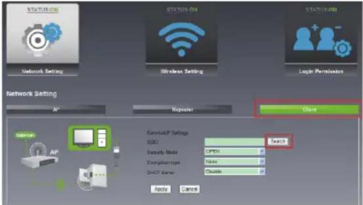 M-life ML0585 - Configure Client Mode - 1