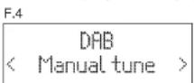 DENVER DAB-35 MK2 - DAB Manual tune - 2