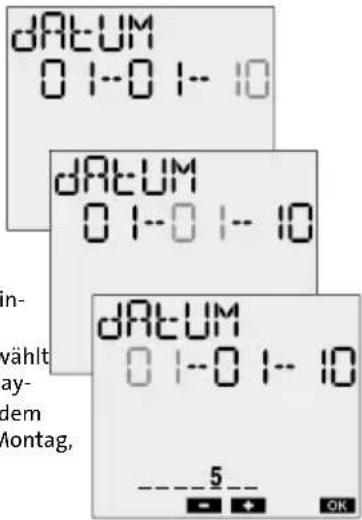 Kopp ZWD-IR-002.2 - Datum einstellen - 2