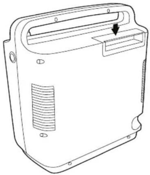 Philips Respironics SimplyGo - Einsetzen und Entfernen der Akkus - 3