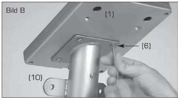 Xelus X9 Pro - Montage des Trinkflaschenhalters - 8