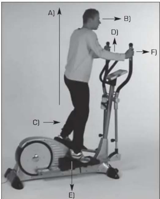 Xelus X9 Pro - Crosstrainer-Trainingstechnik - 1