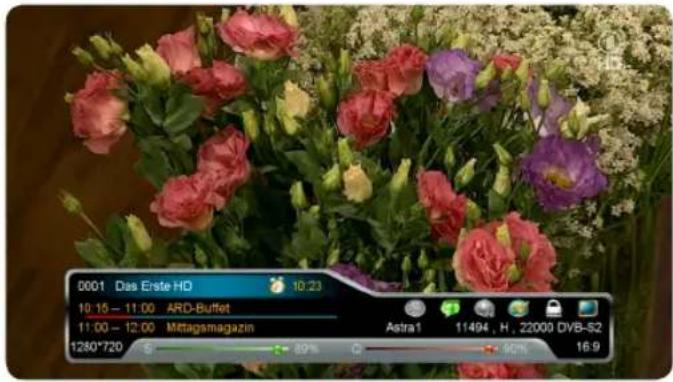 KATHREIN UFS 810 - TV-Gerät/Receiver einschalten und Sprache wählen - 2