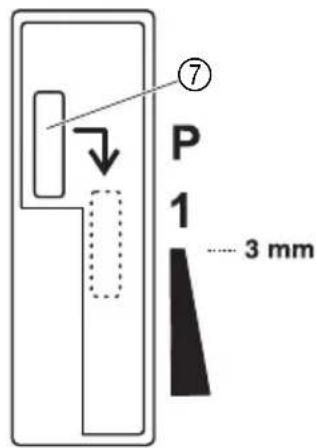 GARDENA EVC 1300 - Verschleißausgleich nachstellen: - 3