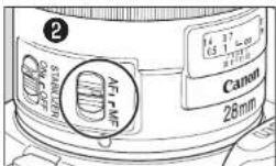 CANON EF 24MM F/2.8 IS USM - Infinity Compensation Mark - 3