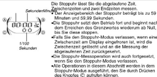 CASIO 4774 - Stoppuhr - 1