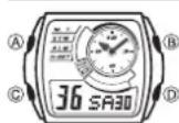 CASIO 4397 - Ein- und Ausschalten des täglichen Alarms und Stundensignals - 3