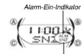 CASIO 3749 - Ein- oder Ausschalten eines Alarms - 1