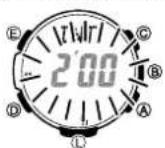 CASIO 3415 - Messintervall der automatischen Höhenmessung wählen - 1