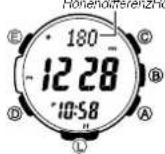 CASIO 3415 - Verwendung eines Höhendifferenzwerts - 1