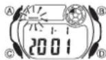CASIO 3189 - Einstellen des Zieldatums - 1