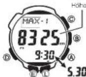 CASIO 3173 - Höhendatensätze einsehen - 4