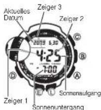 CASIO 3173 - Einsehen von Sonnenaufgang und Sonnenuntergang - 1