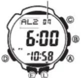 CASIO 3173 - Eine Alarmzeit einstellen - 1