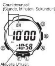 CASIO 3173 - Benutzen des Countdown-Timers - 1