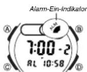 CASIO 2925 - Ein- oder Ausschalten der Alarme 2 bis 5 - 1