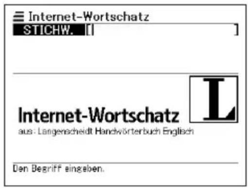 Internet-Wortschatz STICHW.