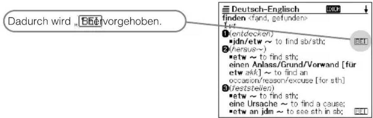 Dadurch wird „Böervorgehoben. Deutsch-Englisch finden I.vt ①(entdecken) -jdn/etw ~ to find sb/sth; ②(heraus~) -etw ~ to find sth; einen Anlass/Grund/Vorwand [für etw akk] ~ to find an occasion/reason/excuse [for sth] ③(feststellen) -etw ~ to find sth; eine Ursache ~ to find a cause; -etw an jdm ~ to see sth in sb;