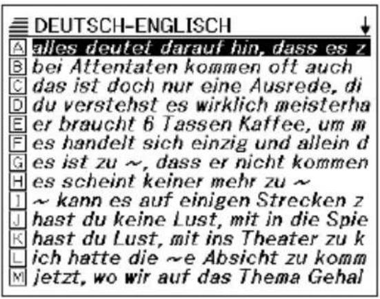 DEUTSCH-ENGLISCH A alles deutet darauf hin, dass es z B bei Attentaten kommen oft auch C das ist doch nur eine Ausrede, di D du verstehst es wirklich meisterha E er braucht 6 Tassen Kaffee, um m F es handelt sich einzig und allein d G es ist zu ~, dass er nicht kommen H es scheint keiner mehr zu ~ I ~ kann es auf einigen Strecken z J hast du keine Lust, mit in die Spie K hast du Lust, mit ins Theater zu k L ich hatte die ~e Absicht zu komm M jetzt, wo wir auf das Thema Gehal
