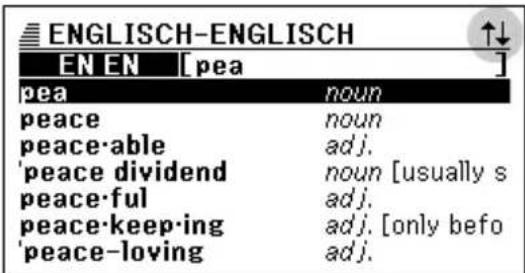 EN EN [pea] pea noun peace noun peace·able adj. 'peace dividend noun [usually s peace·ful adj. peace·keep·ing adj. [only befo 'peace-loving adj.