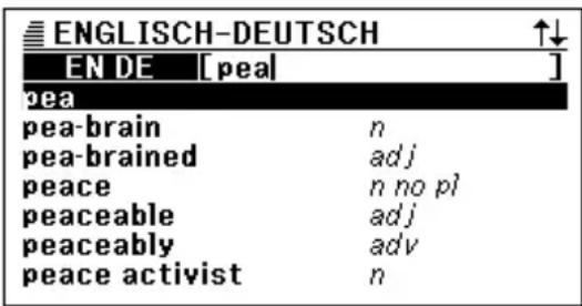 CASIO EW-G100 - ◆Schnellsuche - 1
