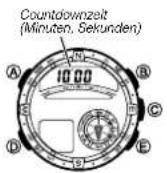 CASIO Pro Trek PRG-280-1ER - Benutzen des Countdowntimers - 1