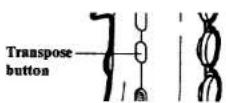 CASIO DH-800 - Transpose Function - 1
