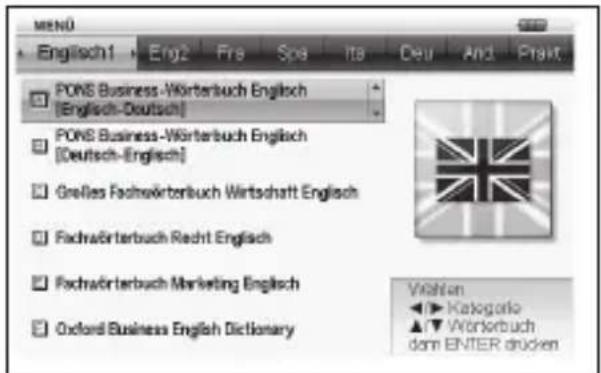 PONS Business-Württerbuch Englisch [Englisch-Deutsch] PONS Business-Württerbuch Englisch [Deutsch-Englisch] Grofles Fachwörterbuch Wirtschaft Englisch Fachwörterbuch Recht Englisch Fachwörterbuch Marketing Englisch Oxford Business English Dictionary Wahlen ► Kategorie ▲▼ Wörterbuch dem ENTER drücken