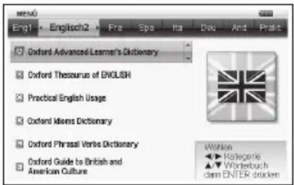 MENÖ Eng1 • Eng1ch2 • Fra • Spa • Ita • Dou • And • Prakt Oxford Advanced Learner's Dictionary Oxford Thesaurus of ENGLISH Practical English Usage Oxford Idiens Dictionary Oxford Phrasal Verke Dictionary Oxford Guide to British and American Culture Worlikon ► Kategorie ▲ Worterbuch dam ENTER drücken