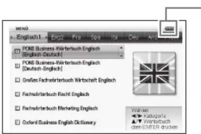 PONS Business-Wörterbuch Englisch [Englisch-Deutsch] PONS Business-Wörterbuch Englisch [Deutsch-Englisch] Großes Fachwörterbuch Wirtschaft Englisch Fachwörterbuch Recht Englisch Fachwörterbuch Marketing Englisch Oxford Business English Dictionary Wählen Kategorie Worterbuch dem ENTER drücken