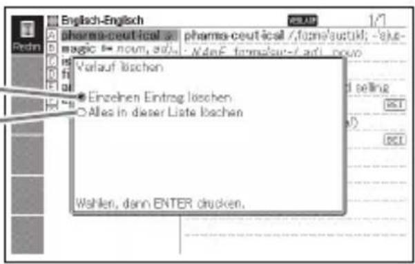 English-English pharma-ceutical magic = noum, adj. Verlauf löschen Einzelten Eingreg löschen Alles in dieser Liste löschen Wahlen, dann ENTER drucken.