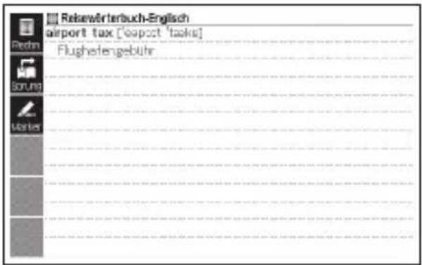 Reisewörterbuch-Englisch airport tax ['eapost tasks] Flughsfengebuhr