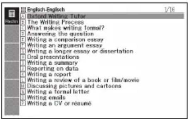 CASIO EW-G6100C - Aufrufen des Writing Tutor - 1