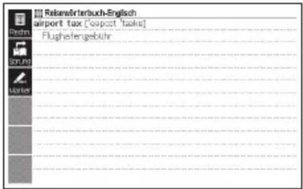 Reisewörterbuch-Englisch airport tax ['capost tasks] Flughsfengebuhr