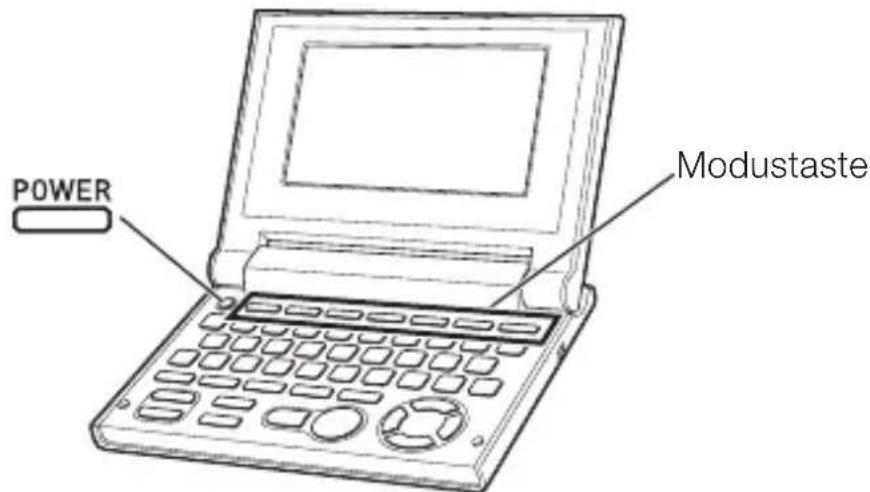 POWER Modustaste